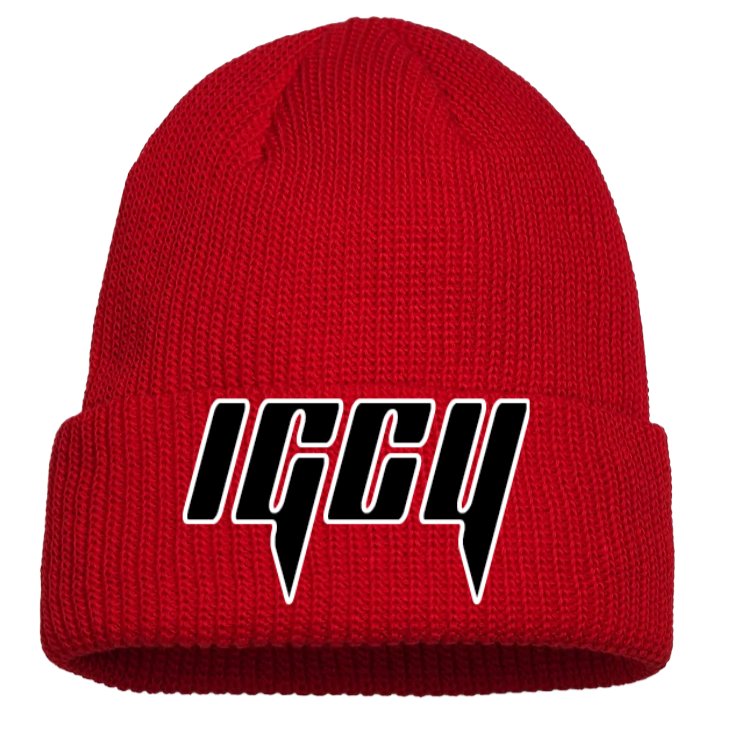 Red IGCY BEANIE