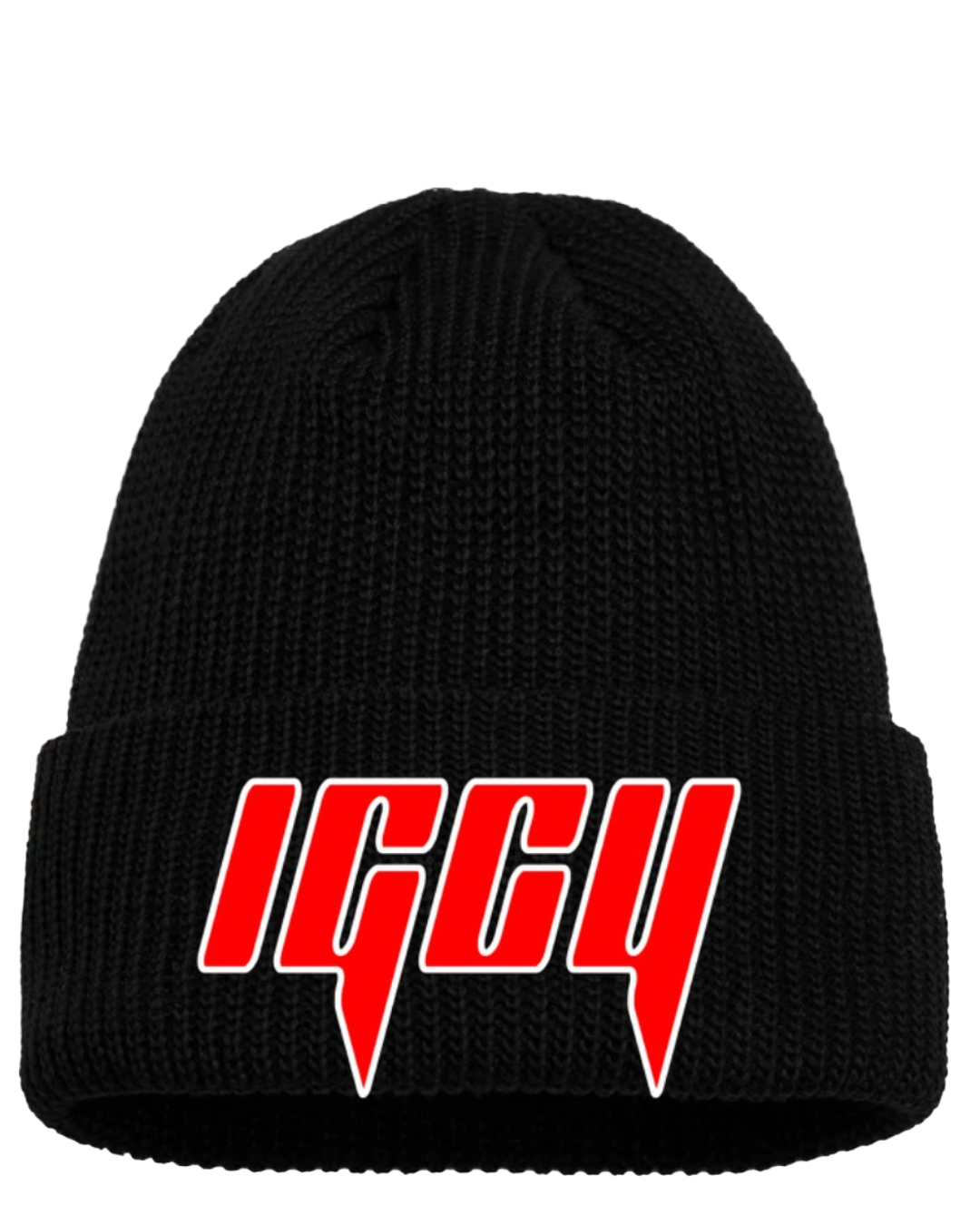 Black & Red IGCY Beanie
