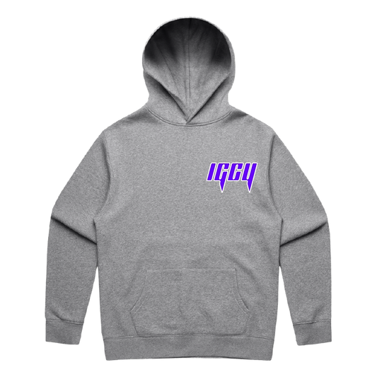 Grey & Purple IGCY Hoodie