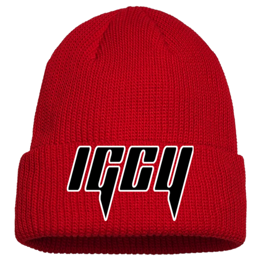 Red IGCY BEANIE