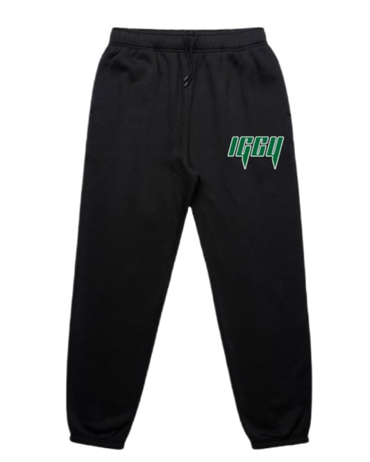 Black & Green IGCY Sweatpants