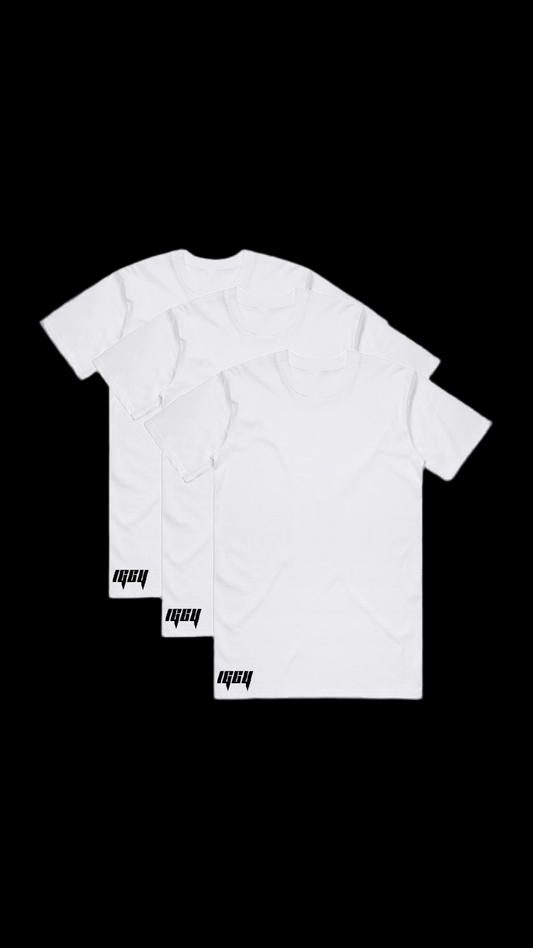 IGCY TAGLESS TEES (3 PACK) WHITE