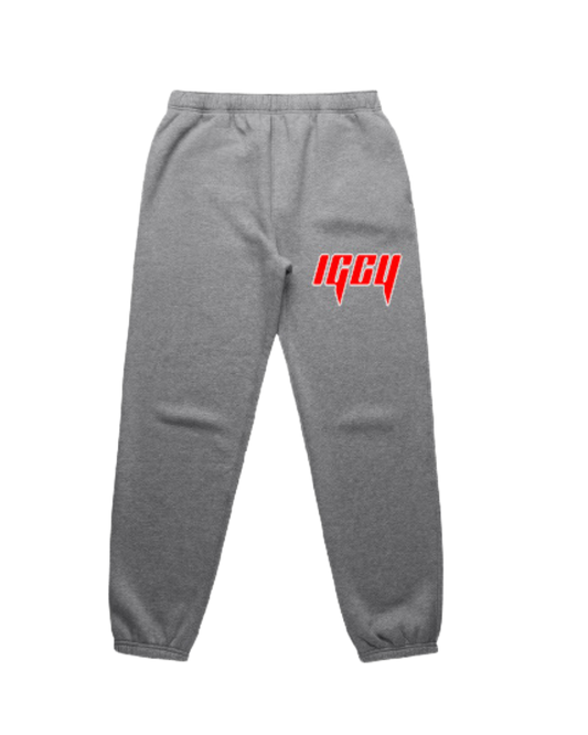 Grey & Red IGCY SweatPants